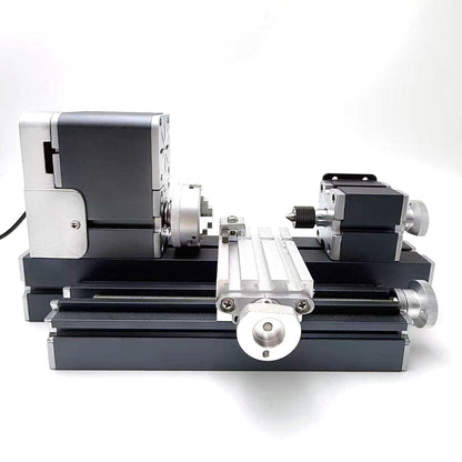 EssSthmy Mini Metal Lathe Machine, 36W 20000 RPM, Benchtop Lathe for Woodworking DIY,Crafting Wood & Soft Metal