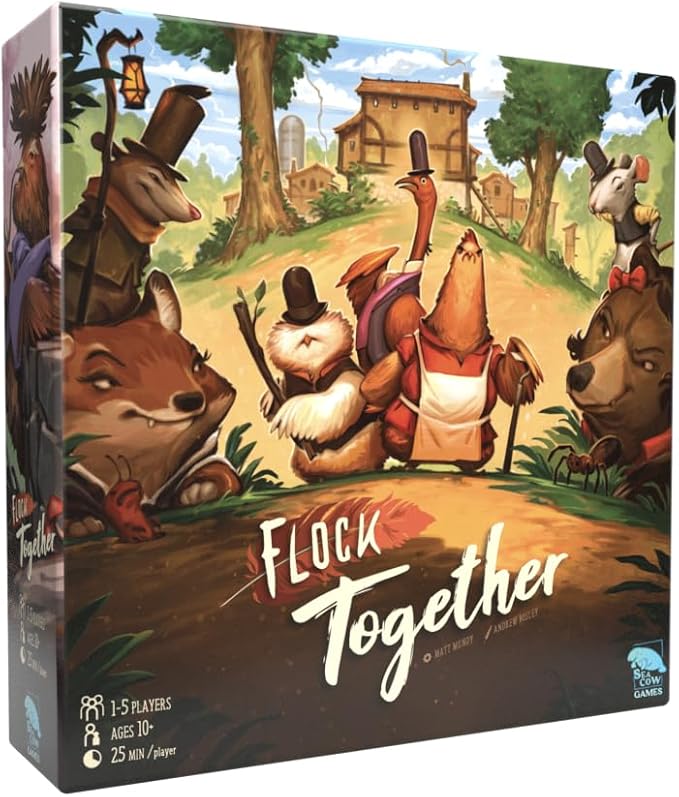 Flock Together Base Game 1 to 5 Players - 25Minutes Play Time/Player Minutes Play Time