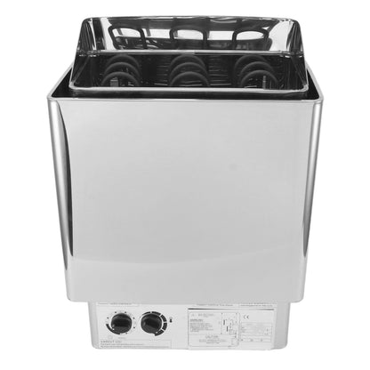 4.5KW Sauna Stove Stainless Steel Sauna Stove Internal Control Temperature Adjustable Sauna Heater 110V
