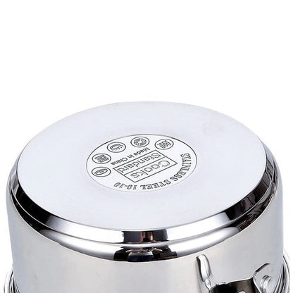 Cooks Standard Classic Stainless Steel SaucePan/Sauce Pan 2-QT with Glass Lid