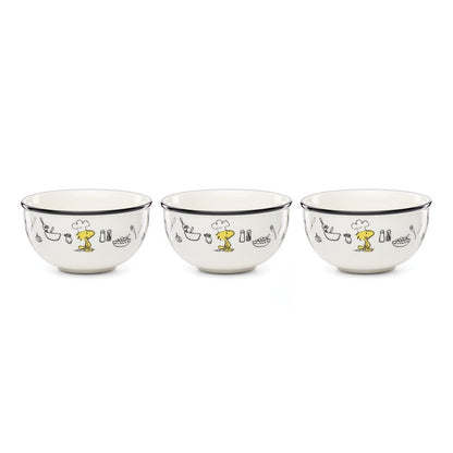 Lenox 897684 Chef Snoopy Mini Bowls, Set Of 3