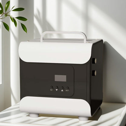 Whole House HVAC Scent Diffuser - 5000 Sq Ft Coverage, Wi-Fi & Bluetooth App Control, 1000ML Hotel Collection, Waterless Cold Air Diffuser for Large Rooms & Commercial Use, Metal Design