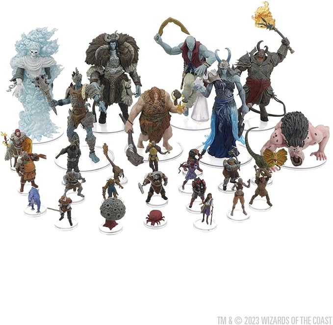 WizKids D&ampD Icons of The Realms: Bigby Presents Glory of The Giants - 8ct Booster Brick (Set 27)