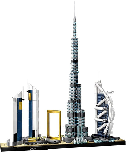 LEGO Architecture Skylines: Dubai 21052 Building Kit Collectible Architecture Building Set for Adults (740 Pieces)