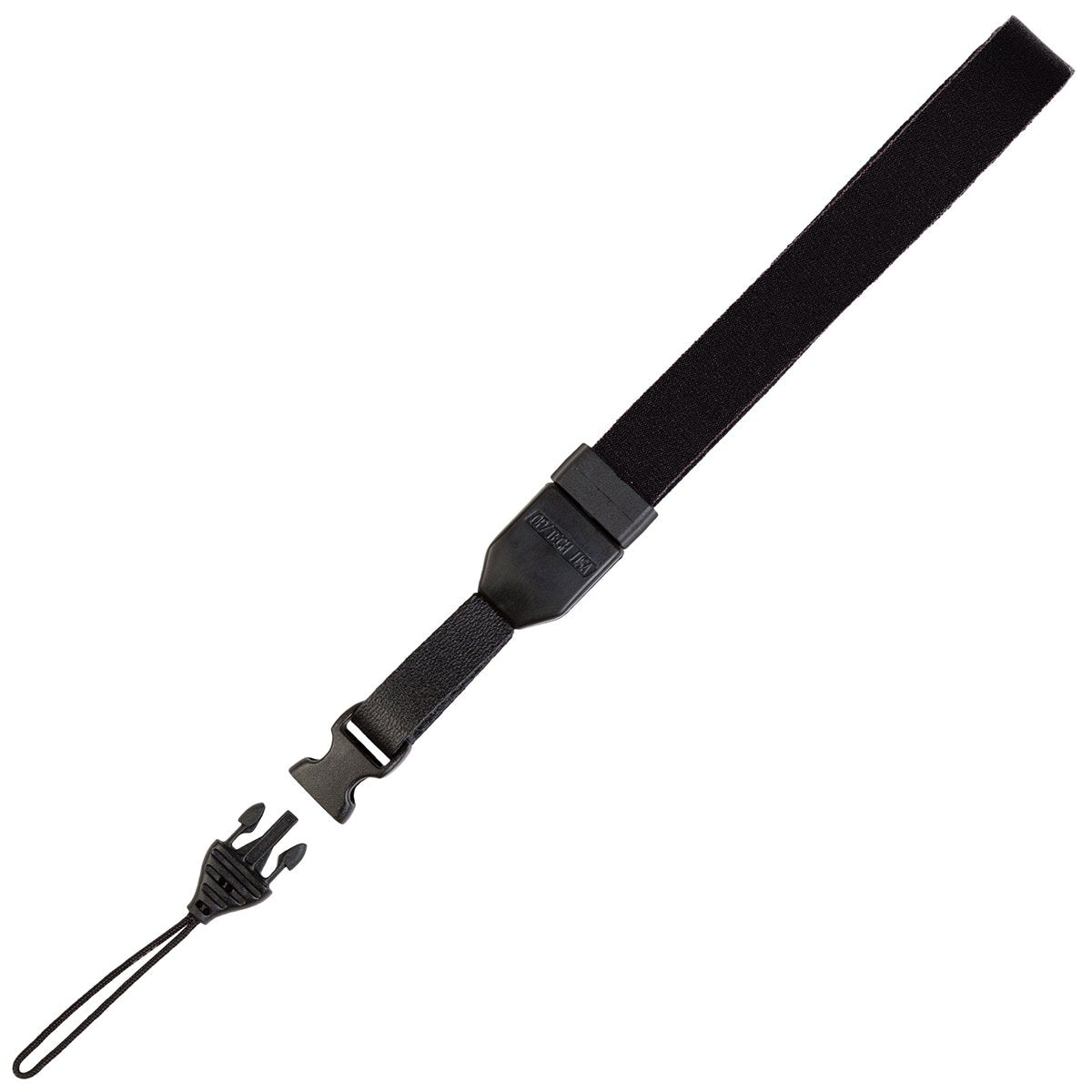 OP/TECH USA Cam Strap - QD | Quick Release Wrist Strap for Digital, Film & Vintage Cameras – Black, Made in USA