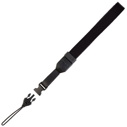 OP/TECH USA Cam Strap - QD | Quick Release Wrist Strap for Digital, Film & Vintage Cameras – Black, Made in USA