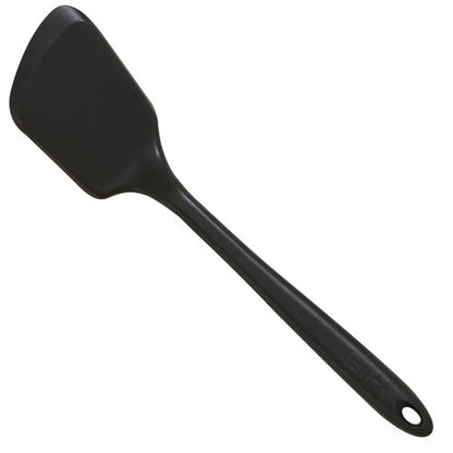 GIR: Get It Right Silicone Kitchen Spatula Turner - Non toxic cooking utensils for Nonstick Cookware, Cooking and Baking, Mini Flip - 11IN - Black