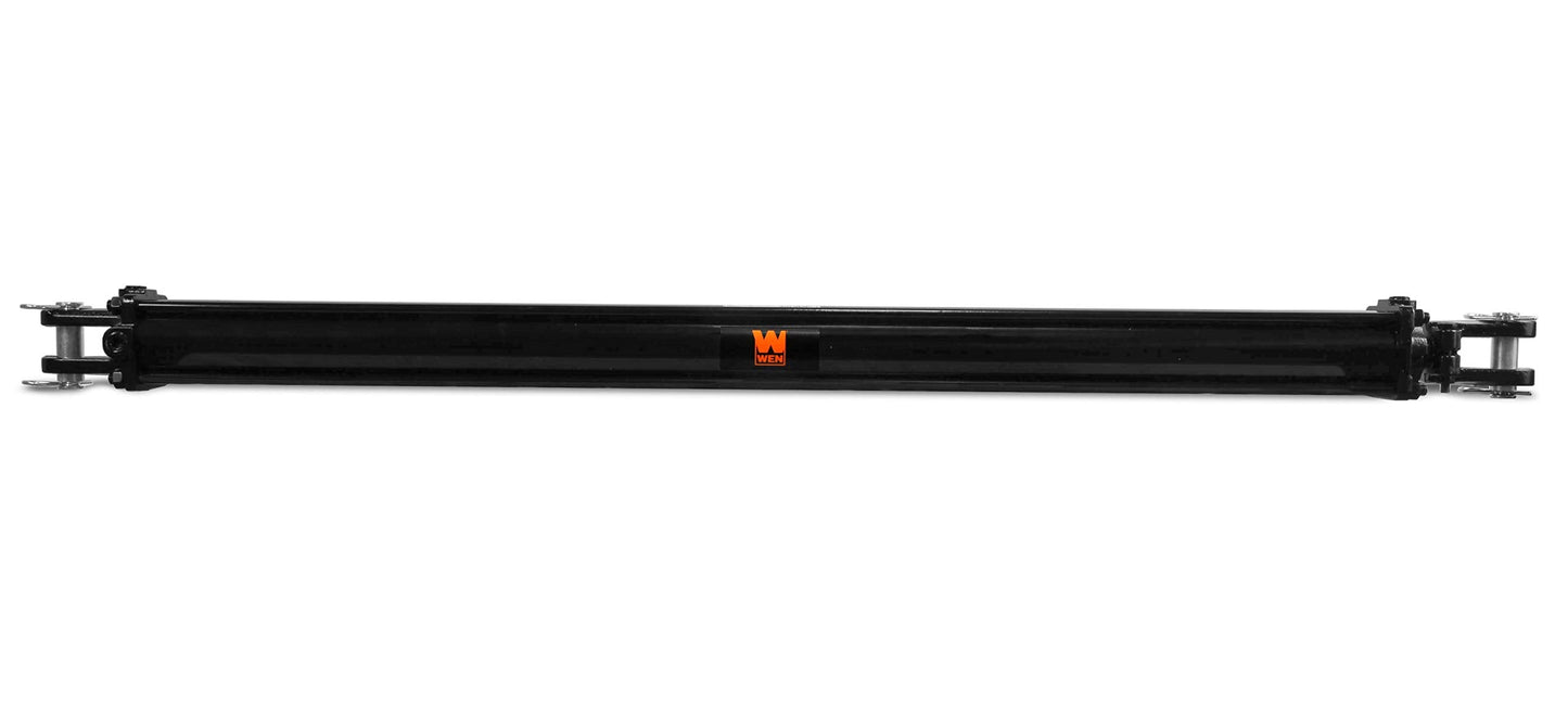 WEN TR3048 2500 PSI Tie Rod Hydraulic Cylinder with 3 in. Bore and 48 in. Stroke , Black