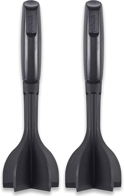 GoodCook Heat-Resistant Nylon Ground Meat Choppers with 5-Blade Heads, Ground Beef and Turkey Mixers and Choppers, Set of 2, Black