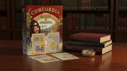Rio Grande Games Concordia: Gallia &amp Corsica Board Game Expansion Strategy