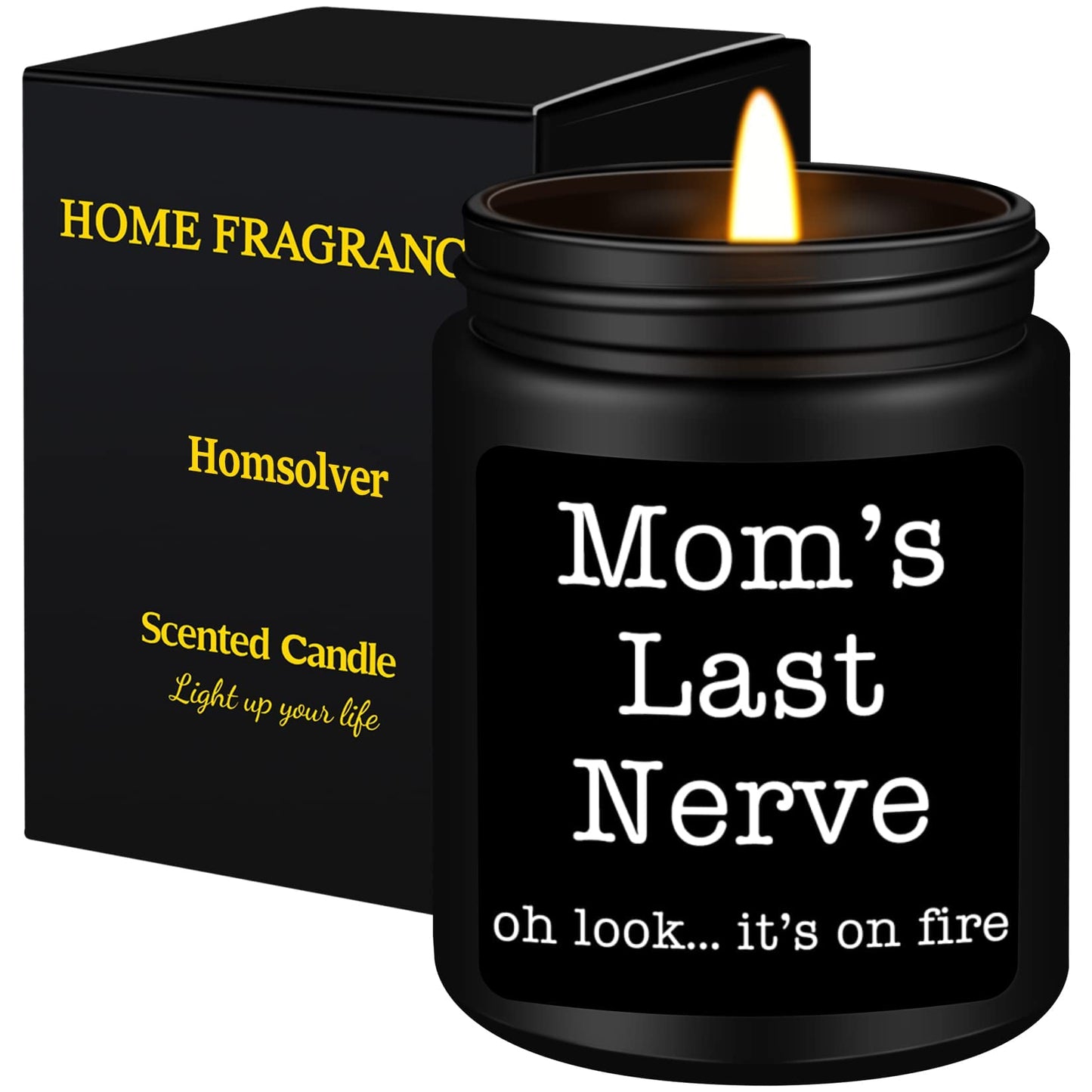 Homsolver Gifts for Mom from Daughter Son, Best Mom Gifts, Funny Mom, Birthday Thanksgiving for Mom Stepmother Adoptive Mother, Mom's Last Nerve
