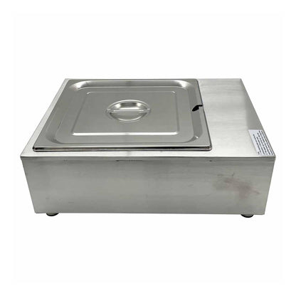 JARYANNIX 110V Stainless Steel Chocolate Melting Machine, Digital Control Chocolate Melter for for Bakeries Restaurants 1000W