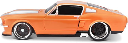 Maisto Tech R/C 1:24 Scale 2.4 GHz 1967 Ford Mustang GT Metallic Orange