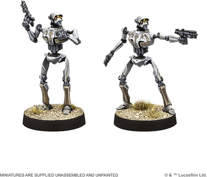 Asmodee Star Wars: Legion Super Tactical Droid Commanders - Separatist Alliance Leader Expansion Tabletop Miniatures Game Strategy Game for Kids and Adults Ages 14+ 2 Players 90 Min Playtime