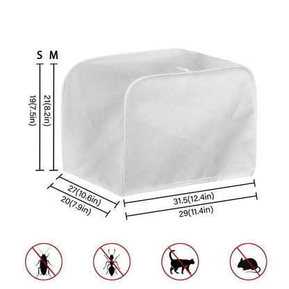Talayituse Coffee Theme 2 Slice Toaster Covers Dust Protection Bread Maker Covers Toaster Oven Cloth Cover Kitchen Accessories Washable Appliance Cover