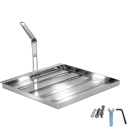 AF45 13.75" x 13.75" Universal Commercial Deep Fryer Filter, 304 Stainless Steel 550 Micron Strainer, Fits Pitco Avantco AF45/TK45/FF300/SG18, Dean & Frymaster SR142GN, American Range Fryers