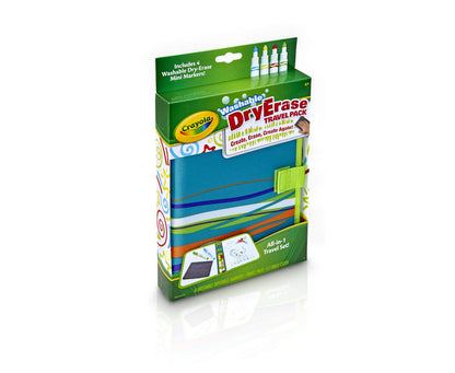 Crayola Washable Dry Erase Travel Pack, Whiteboard for Kids, Ages 4, 5, 6, 7 (Pack of 2)
