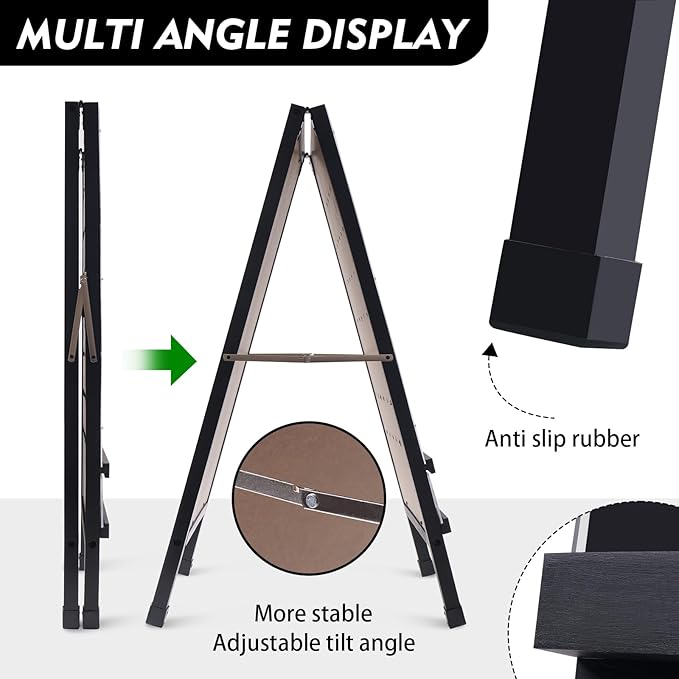 15.7x27.5in Foldable Prize Drop Game Board Double-Sided Coin Drop Game with Chalkboard Sign Includes 10 Coin Drop Discs Perfect for Store Events Parties Carnivals and Trade Shows