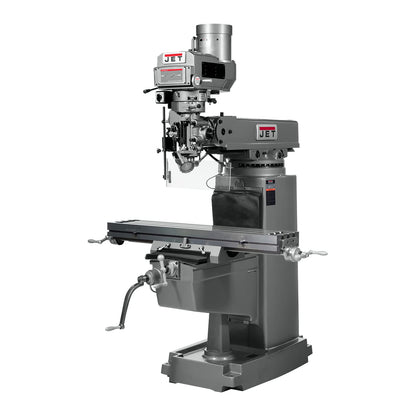 JET Variable-Speed Vertical Mill, X-Axis Powerfeed, ACU-RITE 203 DRO, 230/460V 3Ph (JTM-1050VS2)