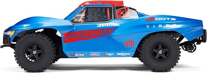 ARRMA RC Truck 1/10 FURY 2wd 223S BLX Brushless Short Course Truck RTR (Battery and Charger Not Included) with DSC Blue ARA3521T1