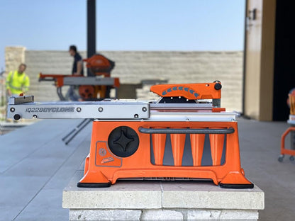Iq Power Tools 7 Inch Dry Cut Bench/tabletop Tile Saw With Integrated Dust Control And New Tru-Cut System