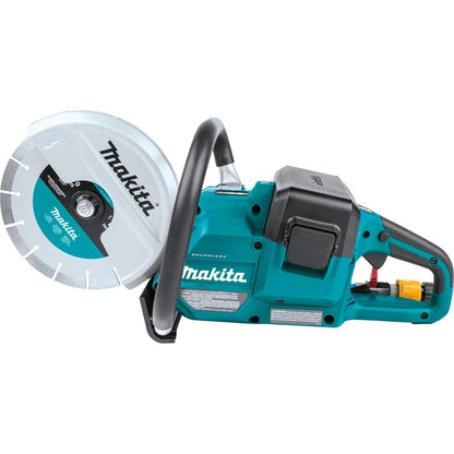 Makita XEC01PT1 18V X2 (36V) LXT® Lithium-Ion Brushless Cordless 9" Power Cutter Kit, with AFT®, Electric Brake, 4 Batteries (5.0 Ah)