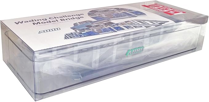 RC Crawling Wading Water Challenge Obstacle Bridge for 1/18 1/24 Scale RC Crawler Truck (No Vehicle Included)