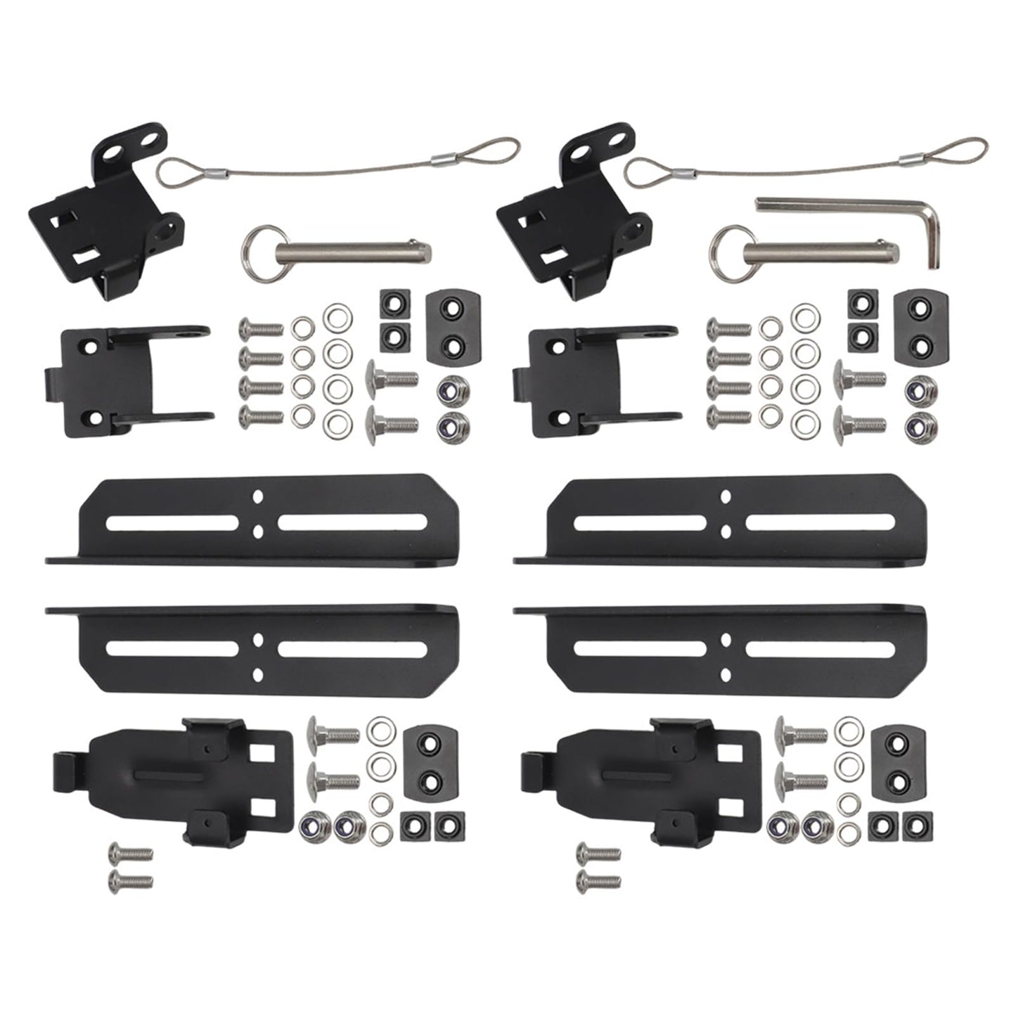 Motoparty Compatible with Pelican Cargo Case Roof Mount Kit BX140R BX55S BX85S BX90R with Instruction Manual