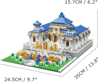Old Summer Palace Micro Brick Building Set (5372 Pieces) – Landmark Model Chinese Imperial Garden Architecture Educational Toy Gift for Kids and Adults