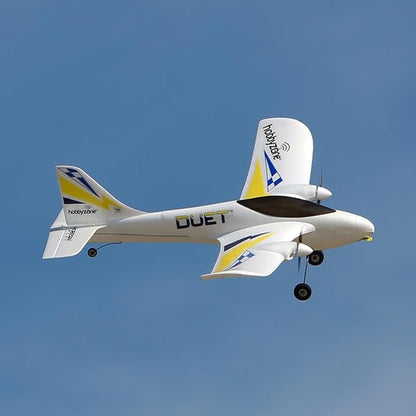 HobbyZone RC Airplane Duet S 2 RTF Everything Needed to Fly is Included with Safe HBZ05300