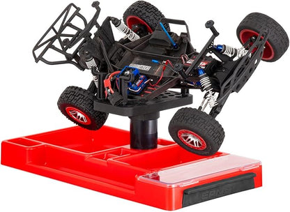 Ernst RC Car Stand and Workstation for RC Cars RC Aircraft Model Crawlers Monster Trucks Drones and Electric Boats