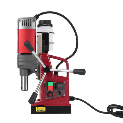 1550W Magnetic Drill Press, 2" Coring, 3147lbf Mag Force, 750RPM Adjustable Speed Mag Drill for Metal, Portable Magnetic Drill Press for Professional Drilling