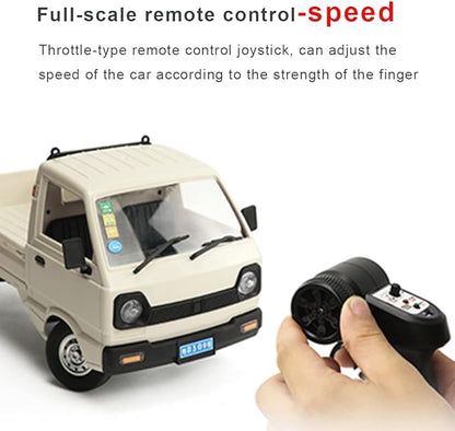RC Mini-Truck D12mini 1/16 2.4Ghz RC Car Truck - White