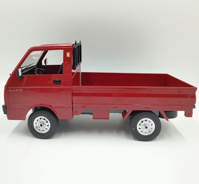 RC Kei Truck WPL RC Car 1/10 Remote Control Drift Car WPL D22 RTR RWD Carry Pickup 2.4G Proportional Throttle Steering Dual Rate 260 Motor Upgraded Chassis Gearbox Hobby Toy