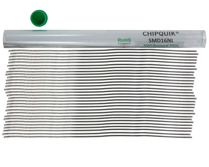 Chip Quik SMD1NL, SMD4.5NL, SMD8NL, SMD16NL, SMD32NL Removal Alloy Lead-Free (16ft., 30-6.5 inch lengths)