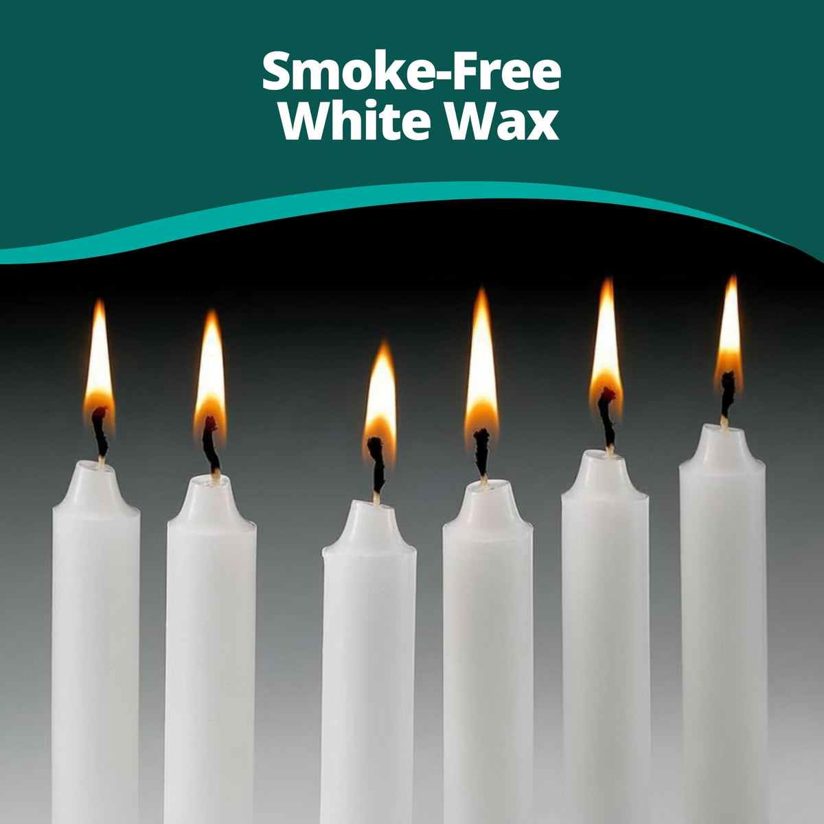 Concordia Supply Church Candles for Candle Light Service Vigil - 5.75" x 1/2" Bulk White Candles for Memorial, Congregational, Shabbat, Wedding, Communion, Baptism & Christmas Ceremonies - Box of 250