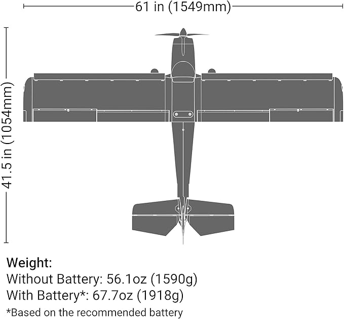 E-flite RC Airplane Timber 10-Year Anniversary Edition PNP(Receiver Transmitter Battery and Charger Not Included) EFL-3353