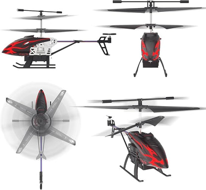 Remote Control Helicopter for Kids with 30-Minute Flight Time LED Light Effects Altitude Hold One-Key Takeoff/Landing for Boys and Girls Ages 6+ Perfect Christmas and Birthday Gifts