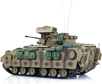 TOUCAN RC HOBBY US in Stock Tongde 1/16 RC Tanks M2A2 Bradley Infrared Barrel Recoil Electric Toy Model No BB Shooting Function