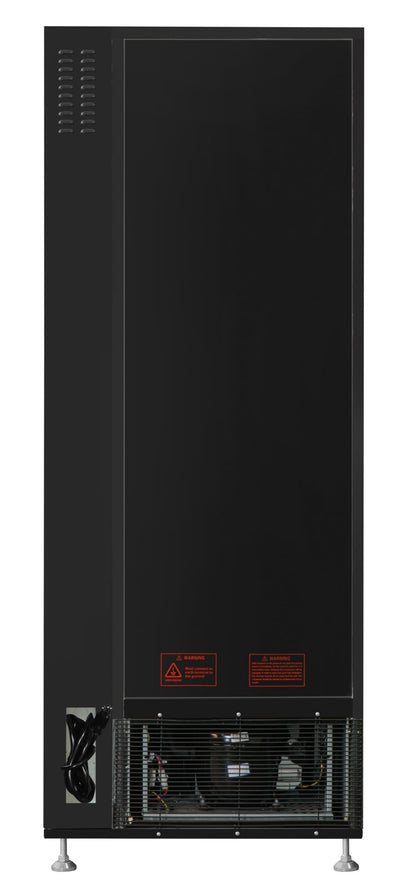 KoolMore Refrigerated Snack Vending Machine with 36 Slots Featuring Credit Card Reader and Bill Acceptor in Black (KM-VMR-30-BR)