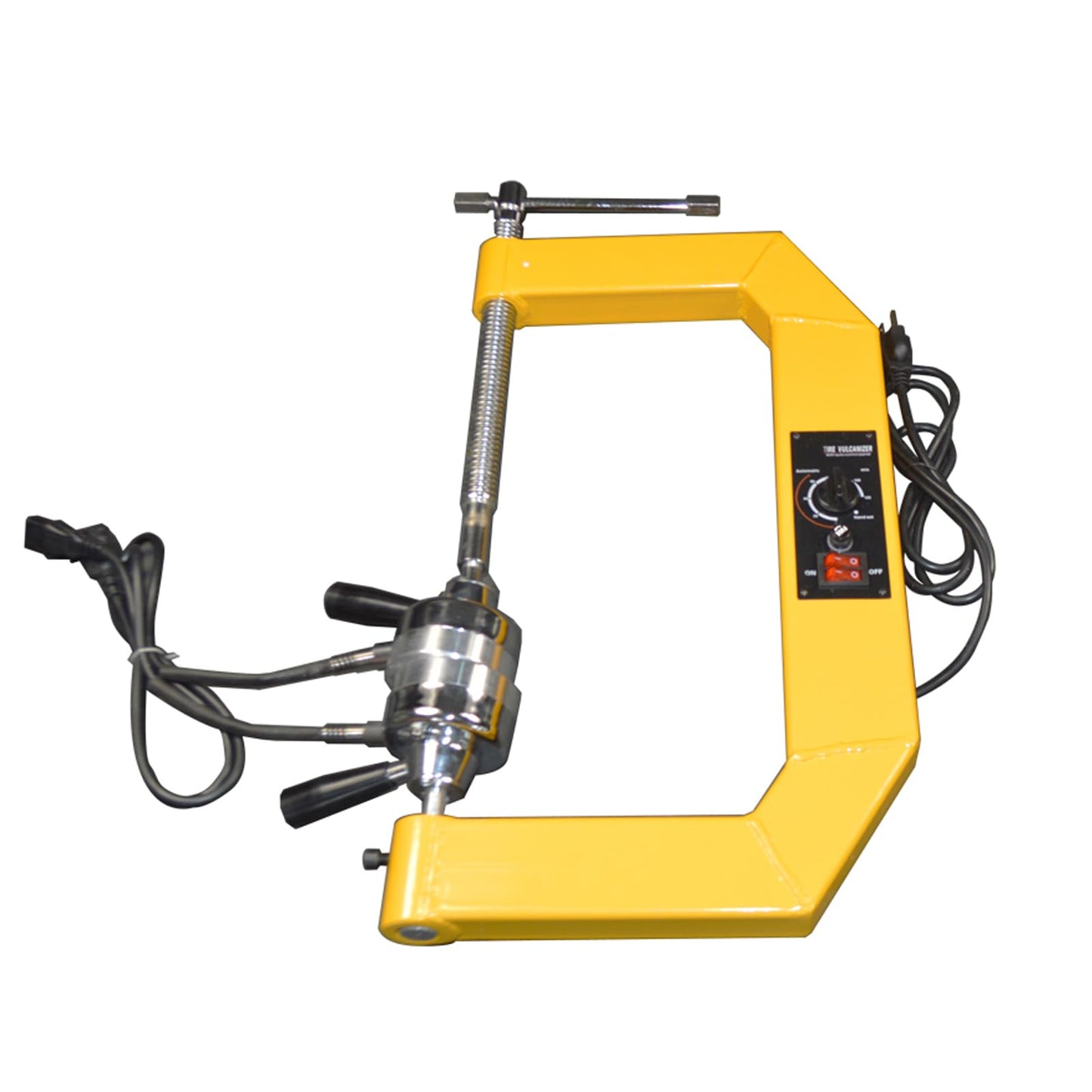 INTBUYING Tire Auto Repair Machine Kit, Spot Tire Vulcanizing Machine, Tire Vulcanizer Adjustable Height Tower Tire Puncture Repair Tool, Tire Spread Tool Kit for Car Truck, 110V