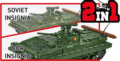 COBI Armed Forces BMP-1 (Boyevaya Mashina Pekhoty 2-in-1 DDR/RUS) Building Set 758 Pieces