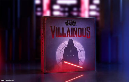 Ravensburger Star Wars Villainous - Power of The Dark Side Strategy Board Game - Join Darth Vader Kylo Ren and More in This Immersive Star Wars Universe Adventure - 2-4 Players - Ages 10+