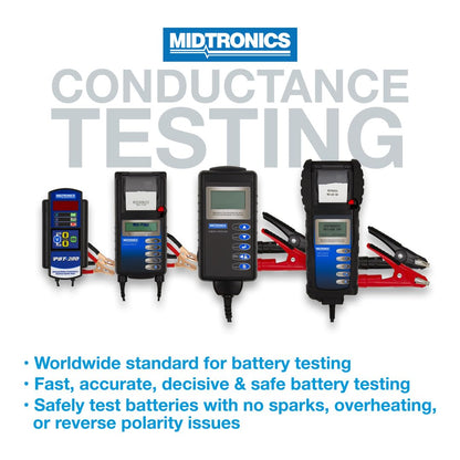 Midtronics - 6V & 12V Heavy-Duty Battery & Electrical System Analyzer w/Printer-MDX 700P HD - Heavy-Pack Testing for 12V to 24V Fleet Applications
