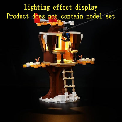 LED Light Kit Compatible with Lego Ideas Home Alone - Lighting Set for Ideas 21330 Building Model (Model Set Not Included)