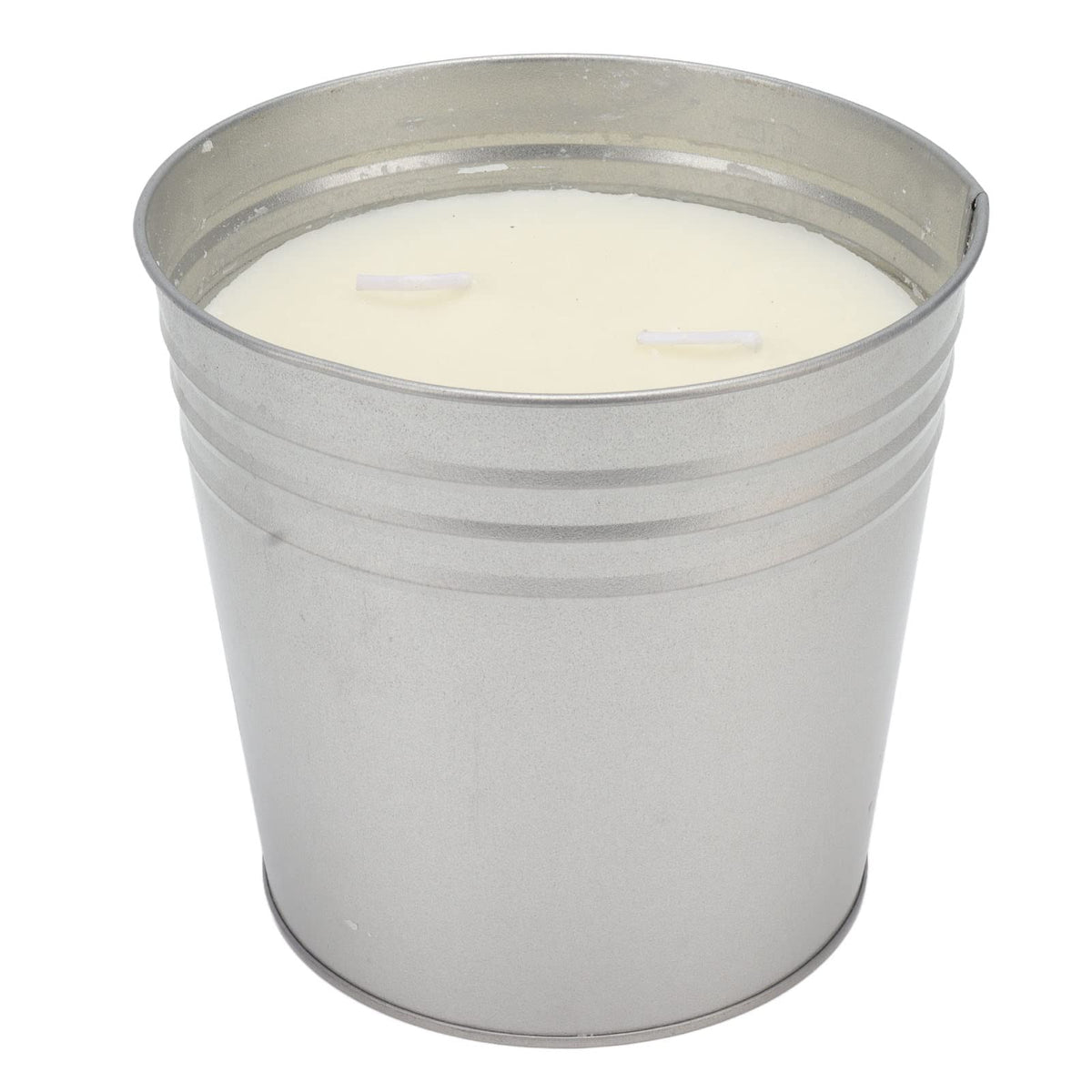 Pwshymi Scented Candle Smokeless 3 Wick Metal Bucket Soy Wax Essential Oil Scented Candle for Dining Garden Camping, Candles Gifts Set for Women, Birthdays, Weddings, Chr