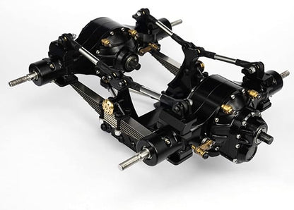 Parts &amp Accessories RC Car LESU Metal Rear Suspension Set for 1/14 Tamiya/King Hauler RC Truck Axles DIY Model