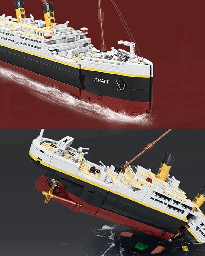 dOvOb Titanic Model Building Blocks Set 2022 Pieces Bricks Compatible with Major Brands