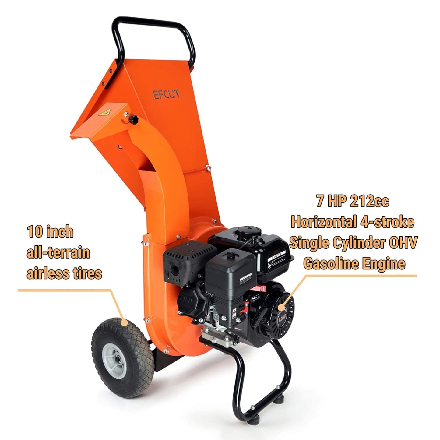 EFCUT C30 Wood Chipper Shredder Mulcher High Speed Steel Blades Replacement [Bundle Deal]