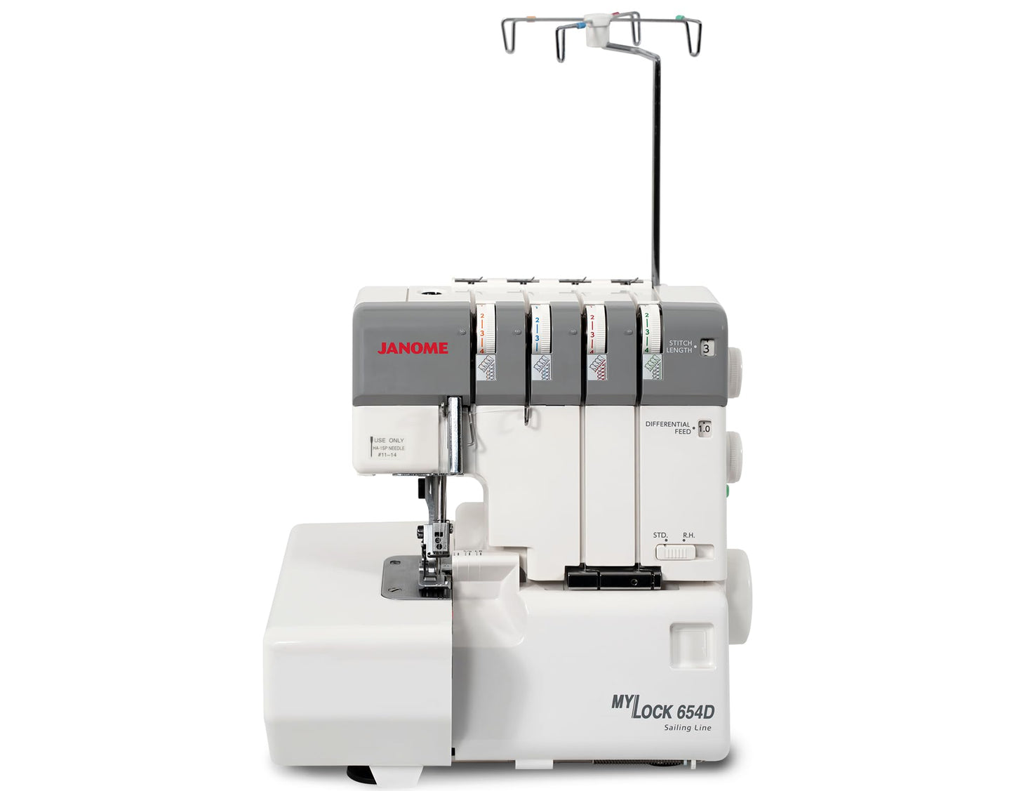 Janome MyLock 654D Serger, Sailing Line